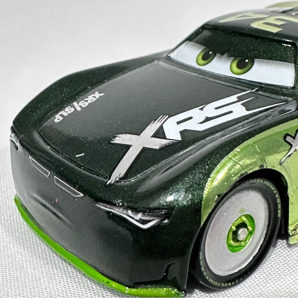 Disney Cars 3 Rare Steve “Slick” Lapage #34 Rocket Racing with Blast Wall